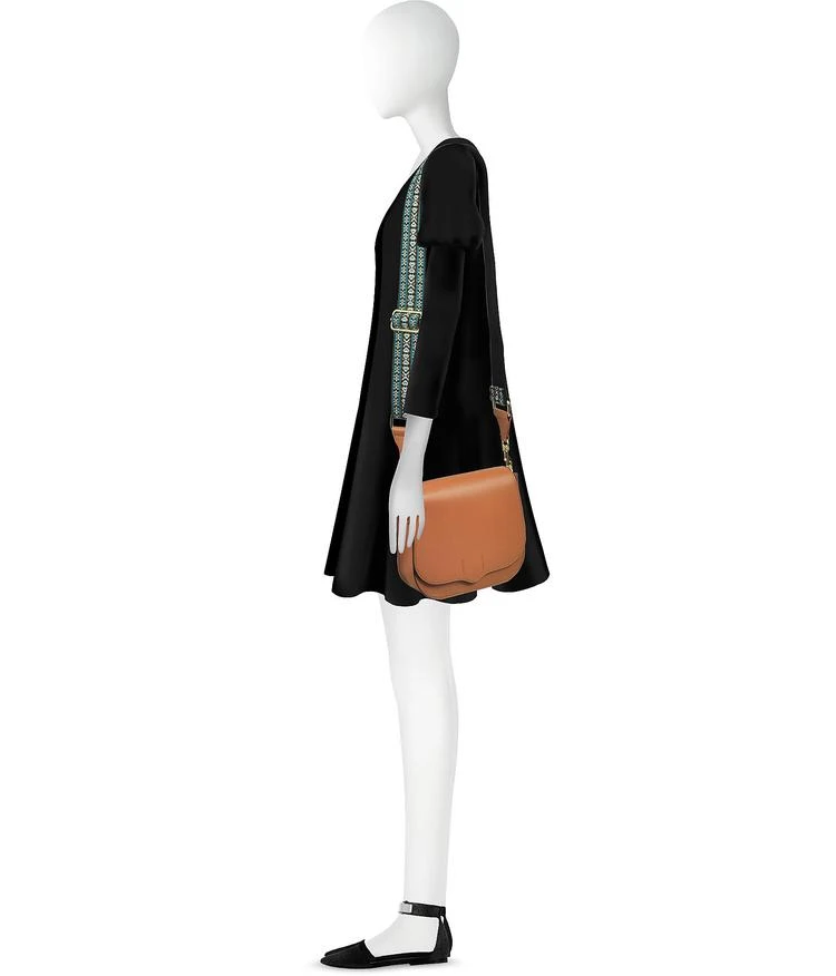 商品Rebecca Minkoff|Rebecca Minkoff 杏色皮革 Sunday 马鞍袋,价格¥1455,第3张图片详细描述