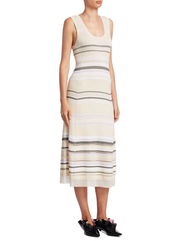 商品Proenza Schouler|Striped Scoopneck Dress,价格¥7453,第1张图片