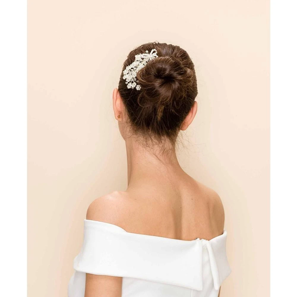 商品Soho Style|Women's Christelle Imitation Pearl Hair Comb,价格¥262,第3张图片详细描述