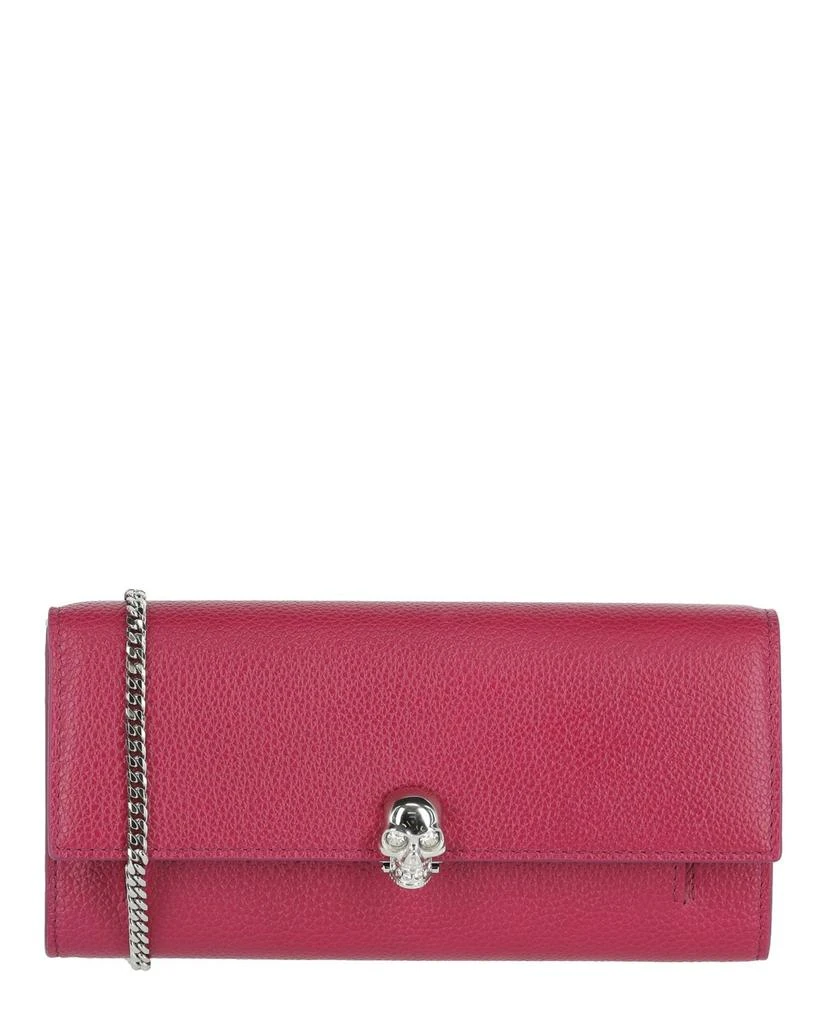 商品Alexander McQueen|Skull-Detail Leather Chain Wallet,价格¥6767,第1张图片