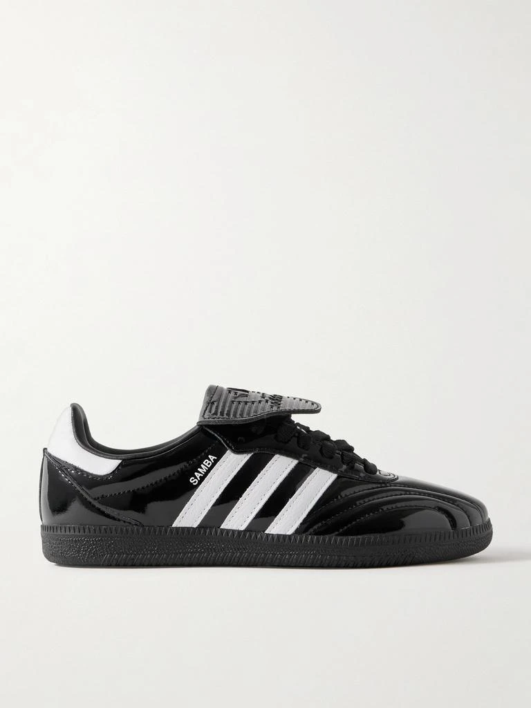 商品Adidas|Samba Lt 皮革边饰漆皮运动鞋,价格¥695,第1张图片