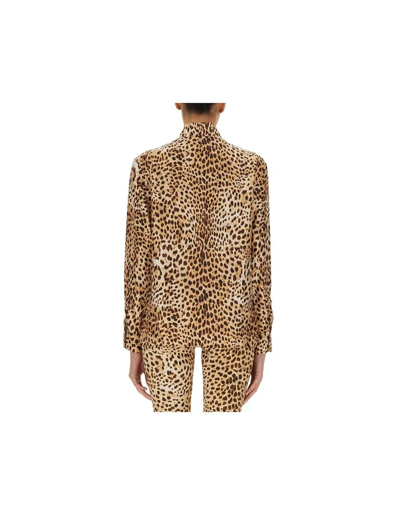 商品Roberto Cavalli 罗伯托卡瓦利|Ocelot Print Shirt,价格¥3953,第4张图片详细描述