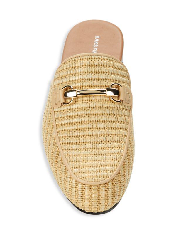 Redford-2 Striped Raffia Mules – On Sale Now with Up to 60  display picture 3