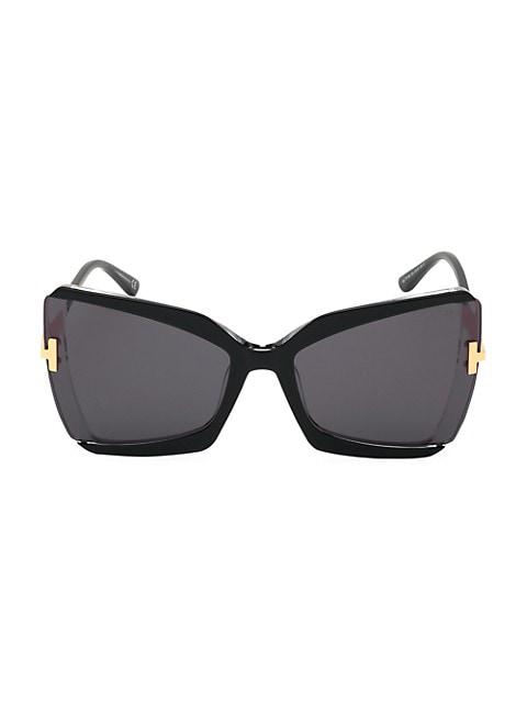 Gia 63MM Butterfly Sunglasses商品第1张图片规格展示