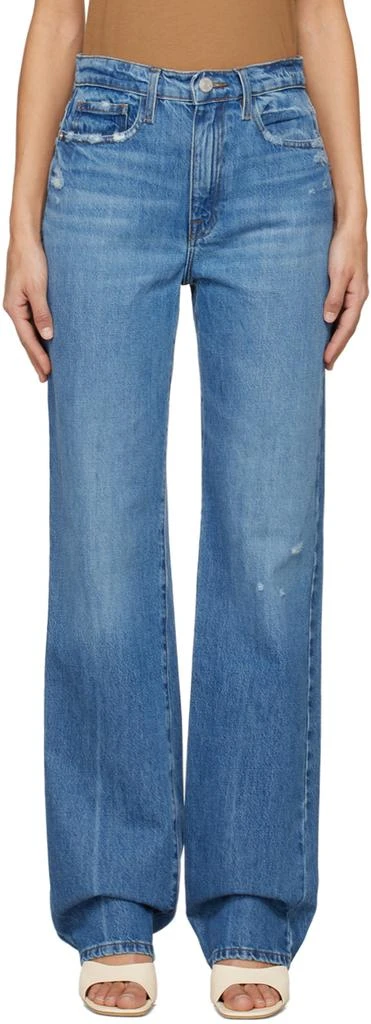 商品FRAME|Blue 'Le Jane' Jeans,价格¥2136,第1张图片