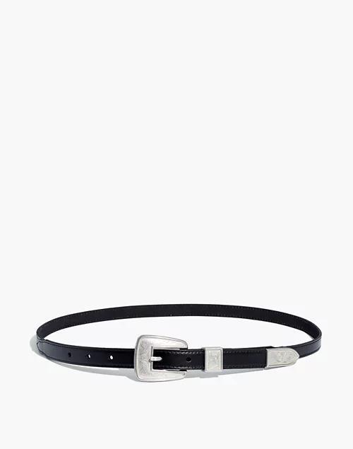 商品Madewell|Leather Western Belt,价格¥454,第1张图片