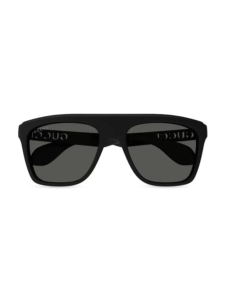 商品Gucci|Twinsburg GG1570S 57MM Square Sunglasses,价格¥2288,第1张图片