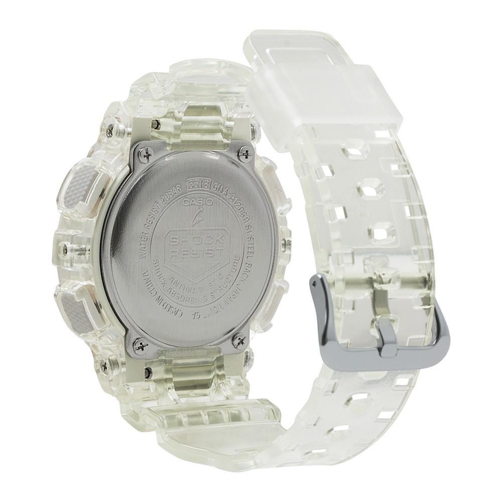 Women's Analog-Digital Clear Resin Strap Watch 45.9mm商品第4张图片规格展示