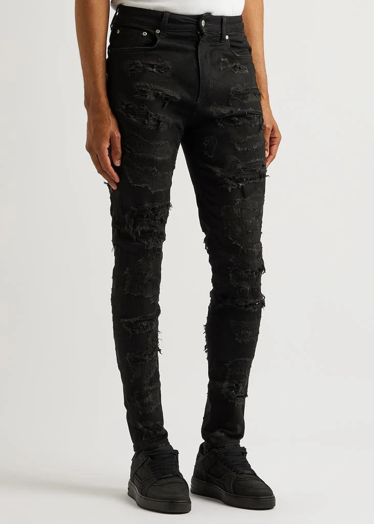 商品Represent|Distressed skinny jeans,价格¥774,第2张图片详细描述