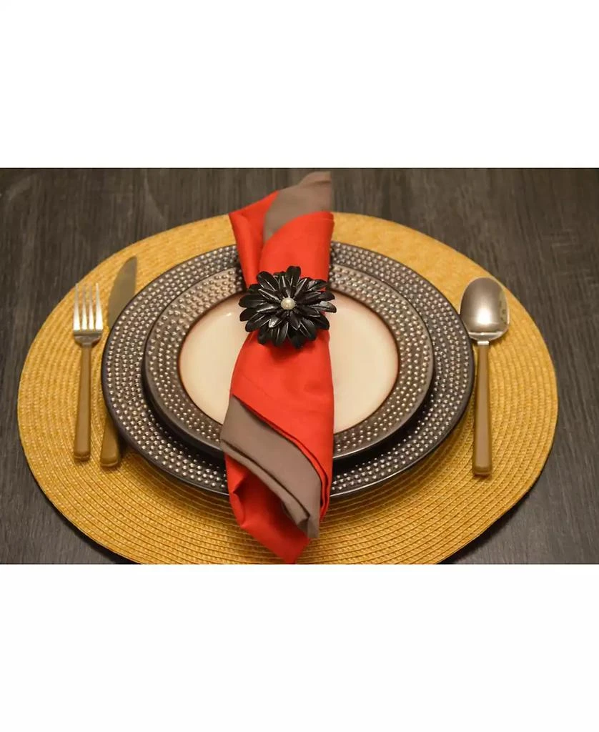 商品Vibhsa|Black Pearl Flower Napkin Ring,价格¥342,第3张图片详细描述