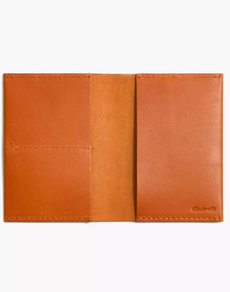 商品Madewell|Leather Passport Case in Cider,价格¥158,第2张图片详细描述