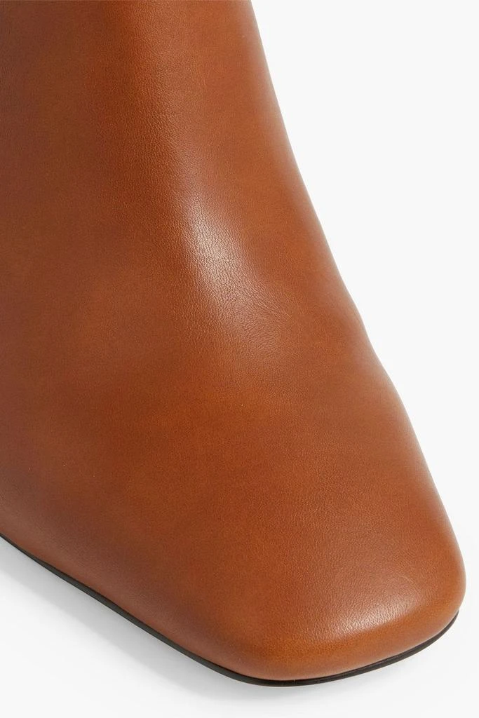 商品Sam Edelman|Florah faux smooth and croc-effect leather ankle boots,价格¥816,第4张图片详细描述