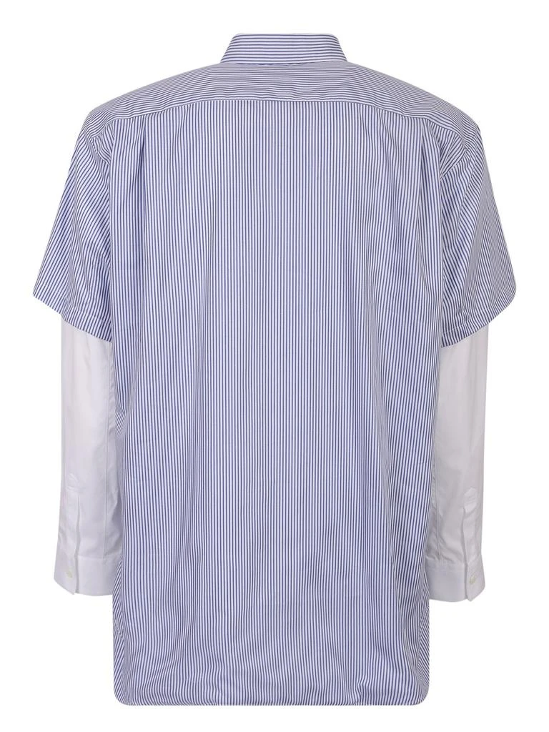 商品Comme des Garcons|Comme des Garçons Shirt Striped Short-Sleeved Shirt,价格¥2471,第2张图片详细描述