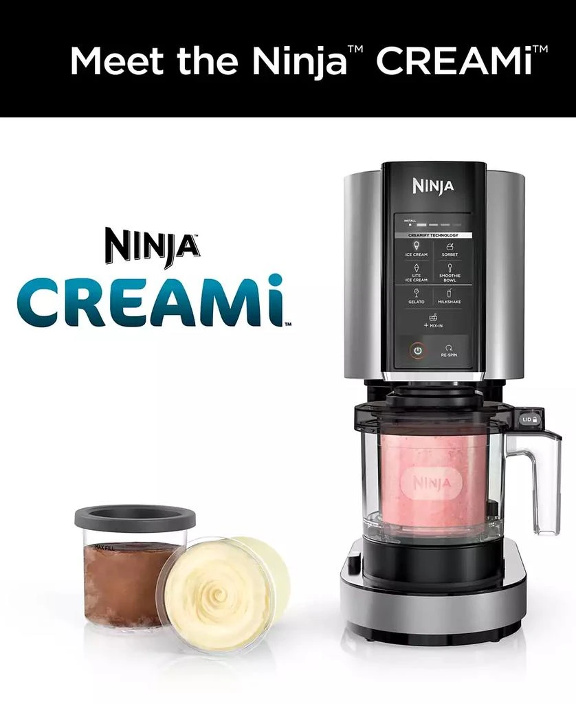 商品Ninja|CREAMi, Ice Cream Maker, 7 One-Touch Programs - NC301,价格¥1518,第3张图片详细描述