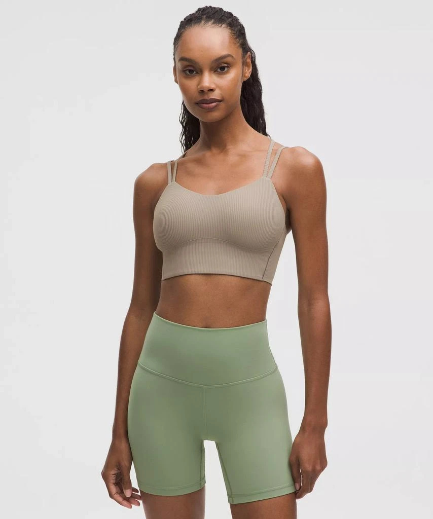 Like a Cloud Ribbed Longline Bra *Light Support, B/C Cup 商品