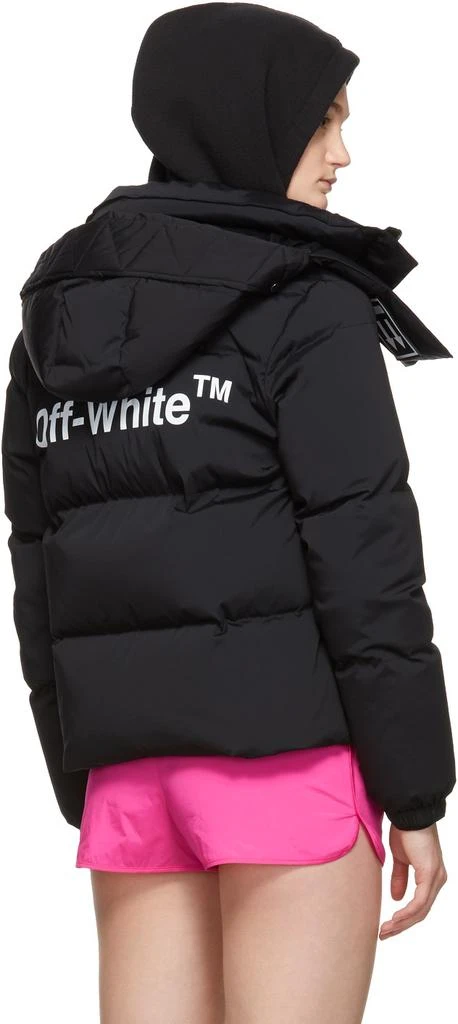 商品Off-White|Black Down Logo Jacket,价格¥7282,第3张图片详细描述