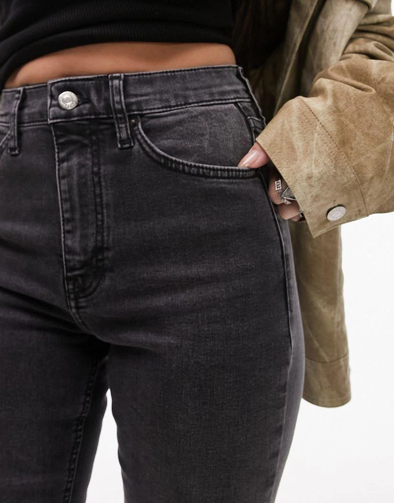 商品Topshop|Topshop Jamie jeans in washed black,价格¥402,第4张图片详细描述