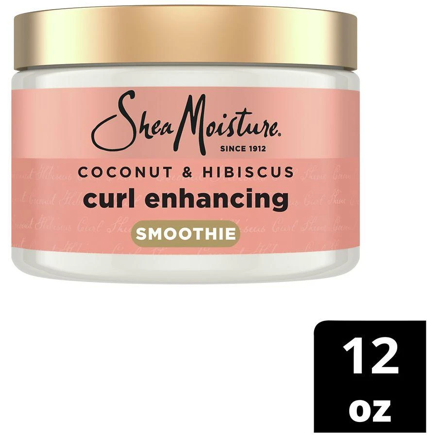 商品SheaMoisture|Smoothie Curl Enhancing Cream Coconut and Hibiscus,价格¥103,第3张图片详细描述