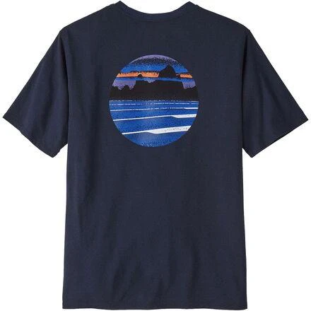 商品Patagonia|Skyline Stencil Responsibili-Tee - Men's,价格¥187,第3张图片详细描述