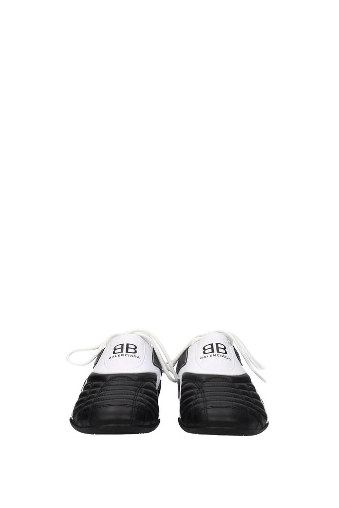 商品Balenciaga|Sneakers zen Leather Black White,价格¥1728,第3张图片详细描述