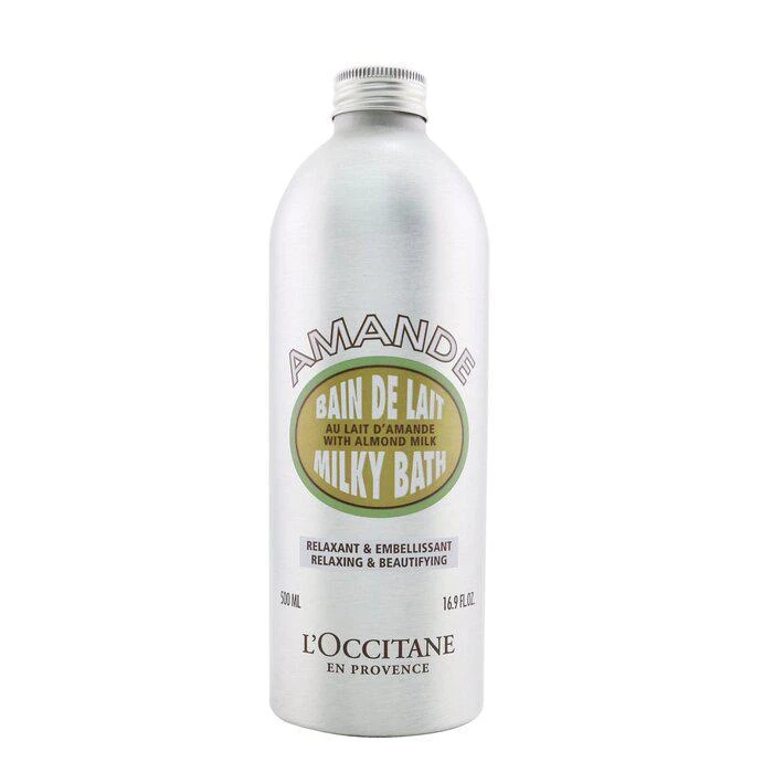 商品L'Occitane|L'Occitane 杏仁牛奶泡澡配方-放松美容 500ml/16.9oz,价格¥336,第1张图片