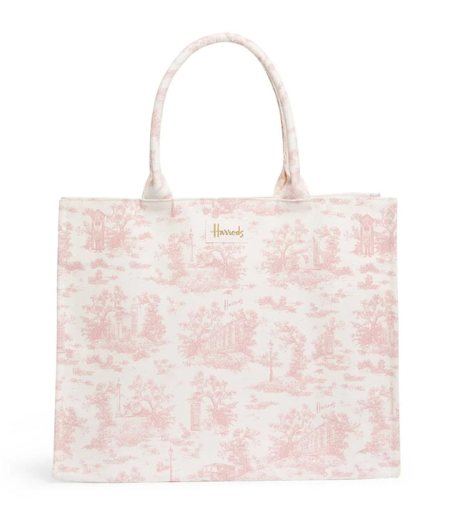 商品Harrods|Toile Grocery Shopper Bag,价格¥382,第1张图片