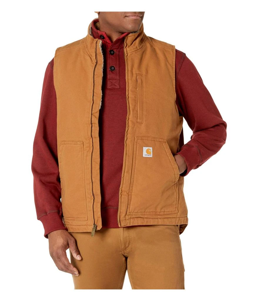 商品Carhartt|OV277 Sherpa Lined Mock Neck Vest,价格¥615,第1张图片详细描述