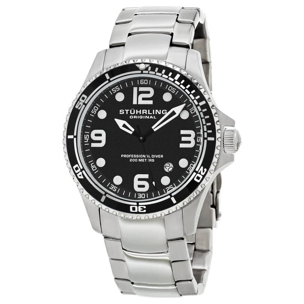 商品Stuhrling|Stuhrling Aquadiver Men's Watch,价格¥605,第1张图片