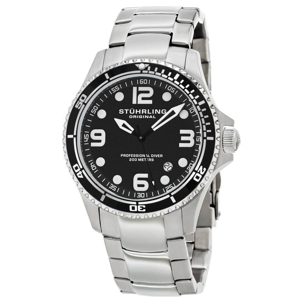 商品Stuhrling|Stuhrling Aquadiver   手表,价格¥598,第1张图片