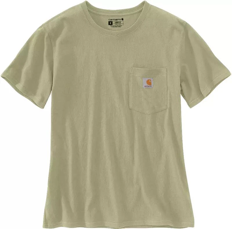 商品Carhartt|Carhartt Women's WK87 Workwear Pocket SS T-Shirt,价格¥166,第2张图片详细描述