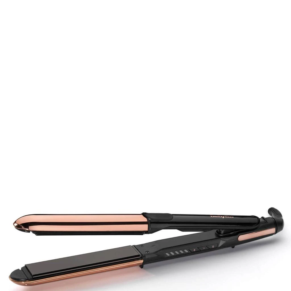 商品BaByliss|BaByliss Straight and Curl Brilliance Rose-Gold Hair Straightener,价格¥1125,第1张图片