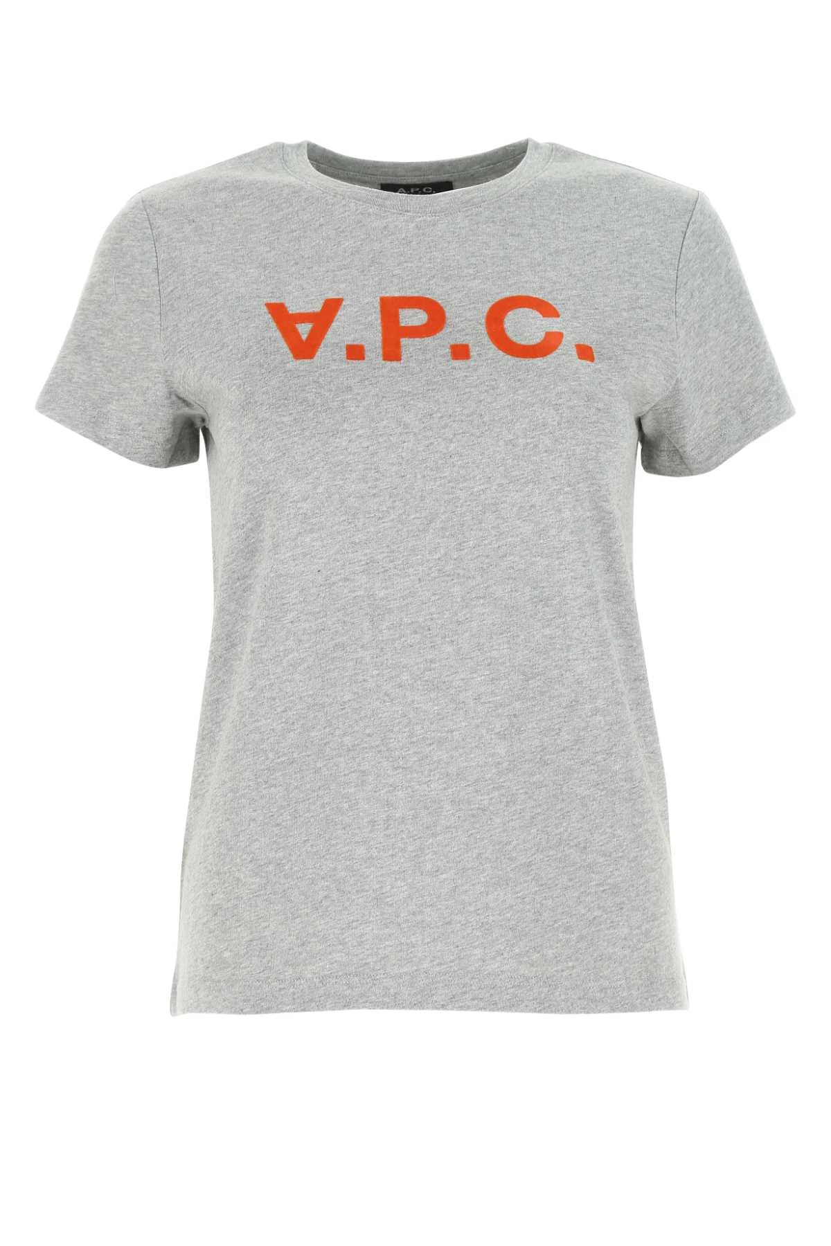 商品A.P.C.|A.P.C. 女士T恤 COEZBF26944TPB 灰色,价格¥415,第1张图片