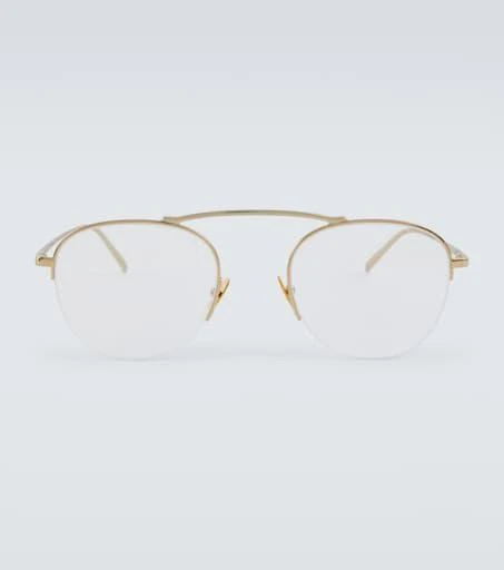商品Yves Saint Laurent|New Wave平顶眼镜,价格¥2756,第1张图片