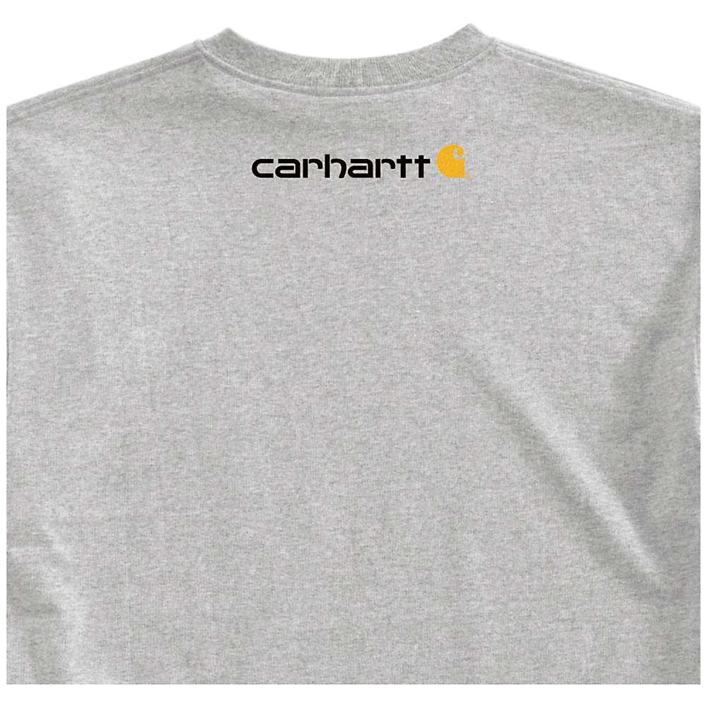 商品Carhartt|Men's Loose Fit Heavyweight Short Sleeve Logo Graphic T-Shirt,价格¥112,第1张图片