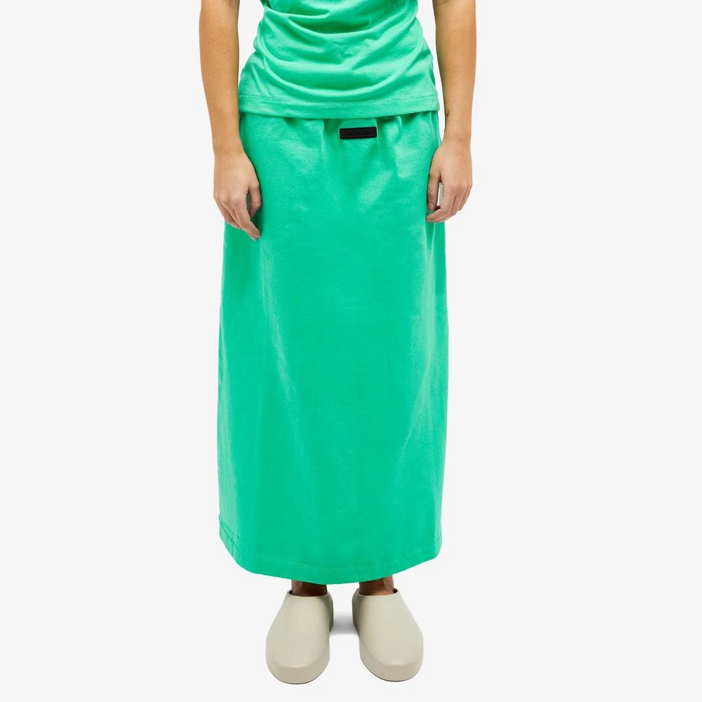 商品Essentials|Fear of God ESSENTIALS Long Skirt - Mint Leaf,价格¥480,第2张图片详细描述