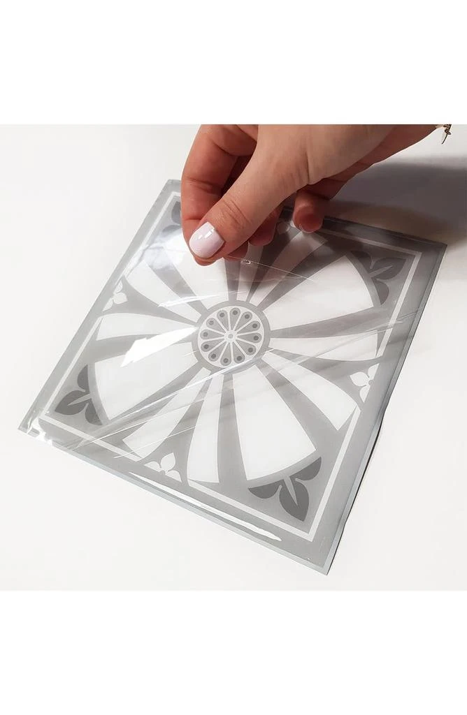商品WALPLUS|Purbeck Stone Glossy 3D Sticker Tile 15.4 cm (6 in) - 16pcs in a pack,价格¥265,第3张图片详细描述