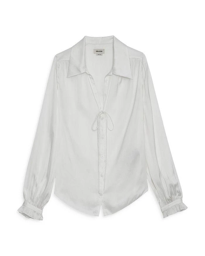 商品Zadig&Voltaire|Tilan Tie Neck Blouse,价格¥1739,第5张图片详细描述