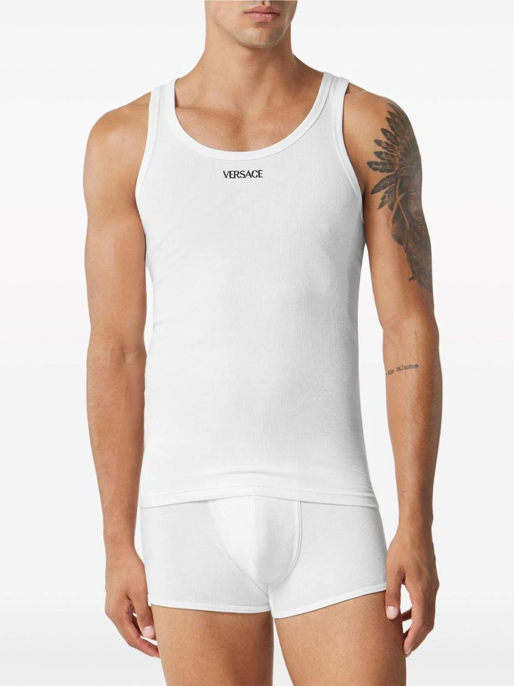 商品【商品预售7天】 Versace|Versace 男士T恤 10131251A094101W000-1 白色,价格¥1090,第3张图片详细描述