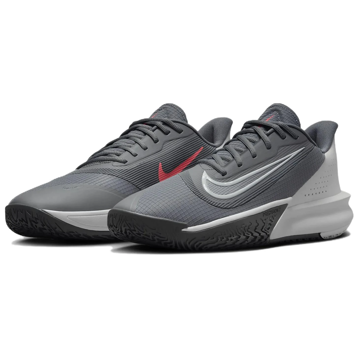 商品[国内直发] NIKE|Precision 7 轻便舒适 低帮 篮球鞋 男女同款 灰色,价格¥309,第4张图片详细描述