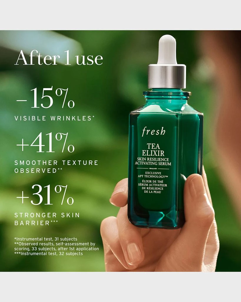 商品Fresh|Tea Elixir Niacinamide & Hyaluronic Acid Anti-Aging Serum, 1.7 oz.,价格¥854,第3张图片详细描述