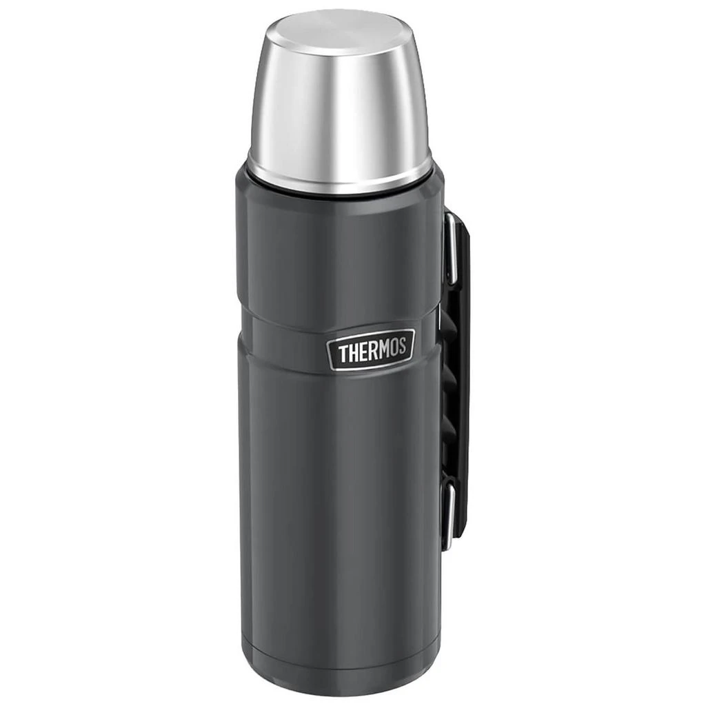 商品Thermos|Thermos Stainless King Flask - Gun Metal 1.2L,价格¥309,第3张图片详细描述