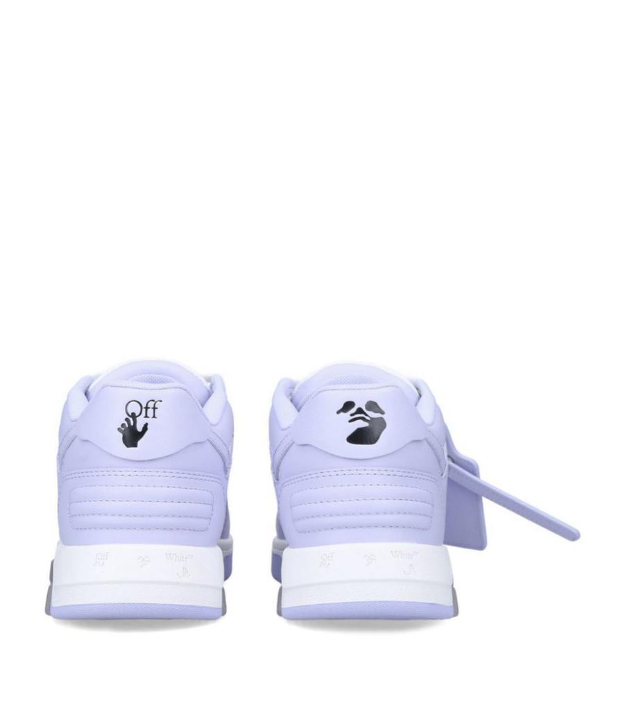 商品Off-White|Leather Out of Office Sneakers,价格¥3805,第4张图片详细描述