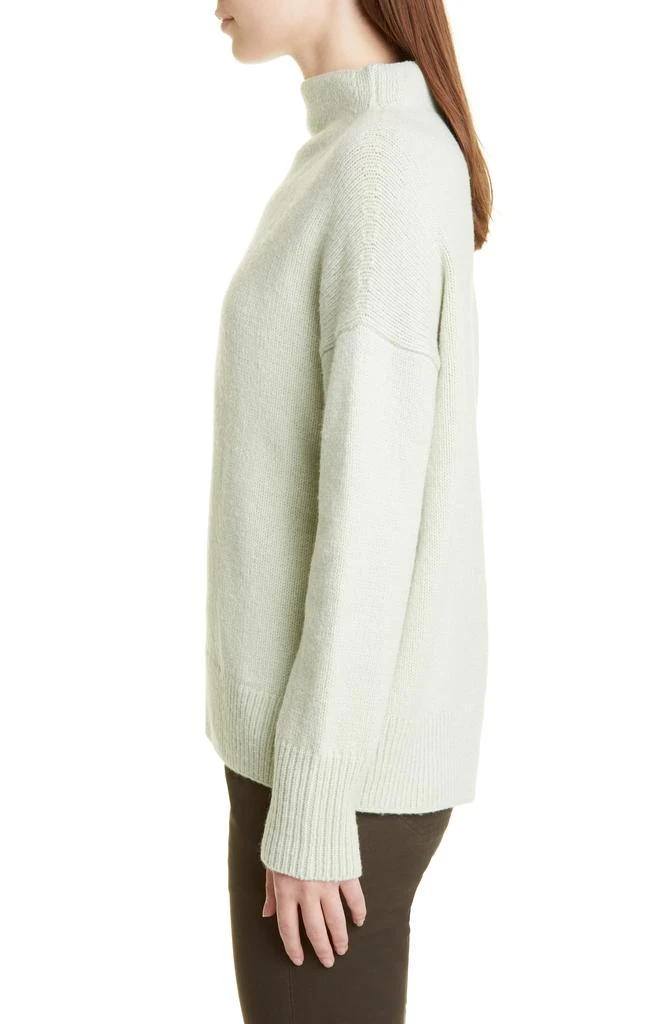 商品Vince|Marled Funnel Neck Wool Blend Sweater,价格¥638,第3张图片详细描述
