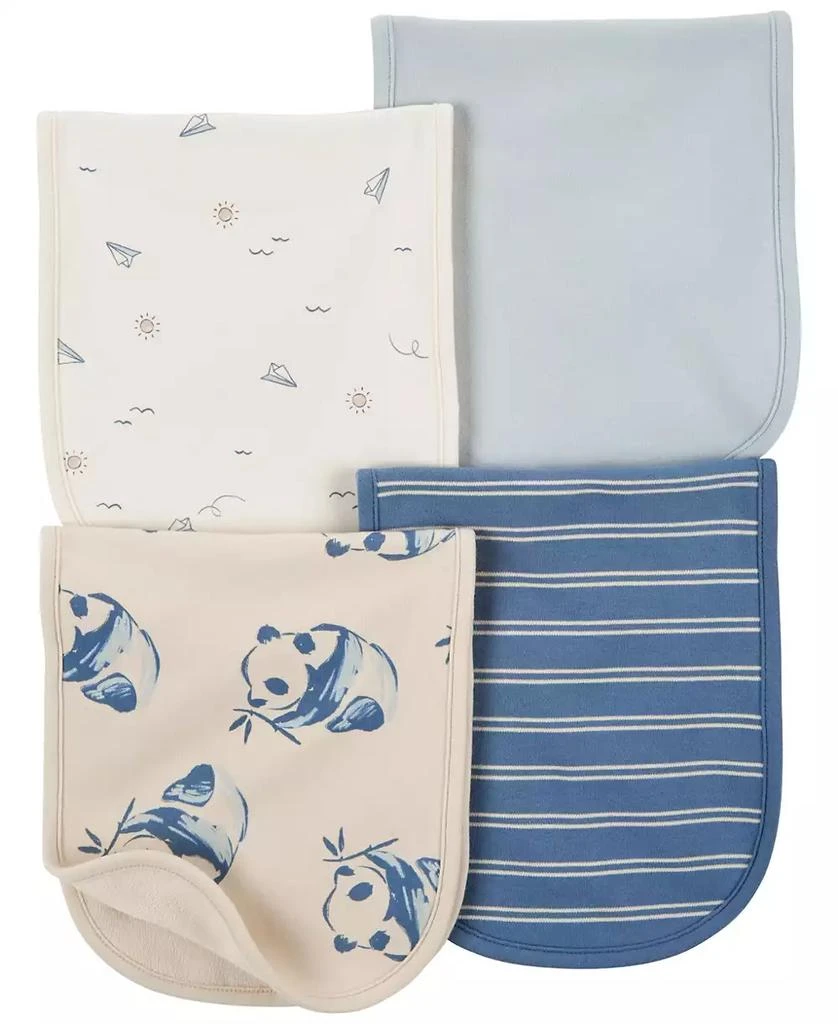 商品Carter's|Baby Boys Burp Cloths, Pack of 4,价格¥98,第1张图片