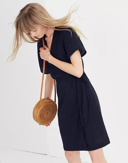 商品Madewell|Gauze Wrap Dress,价格¥472,第2张图片详细描述