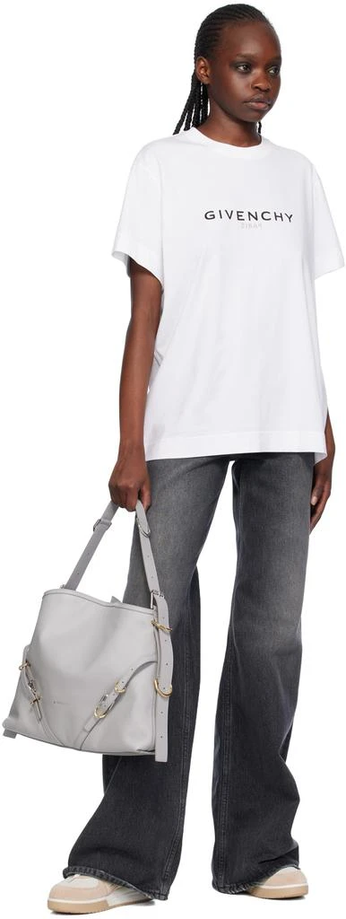 商品Givenchy|Gray Mini Antigona Toy Bag,价格¥12788,第4张图片详细描述
