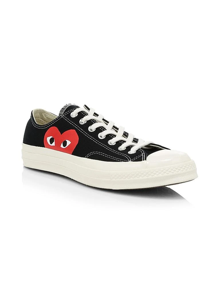 商品Comme des Garcons|CdG PLAY x Converse Men's Chuck Taylor All Star One Heart Low-Top Sneakers,价格¥1123,第2张图片详细描述