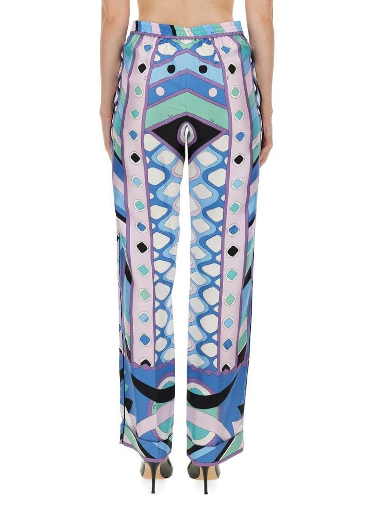 商品Pucci|Pucci Pants & Shorts in Baby Blue,价格¥5224,第3张图片详细描述