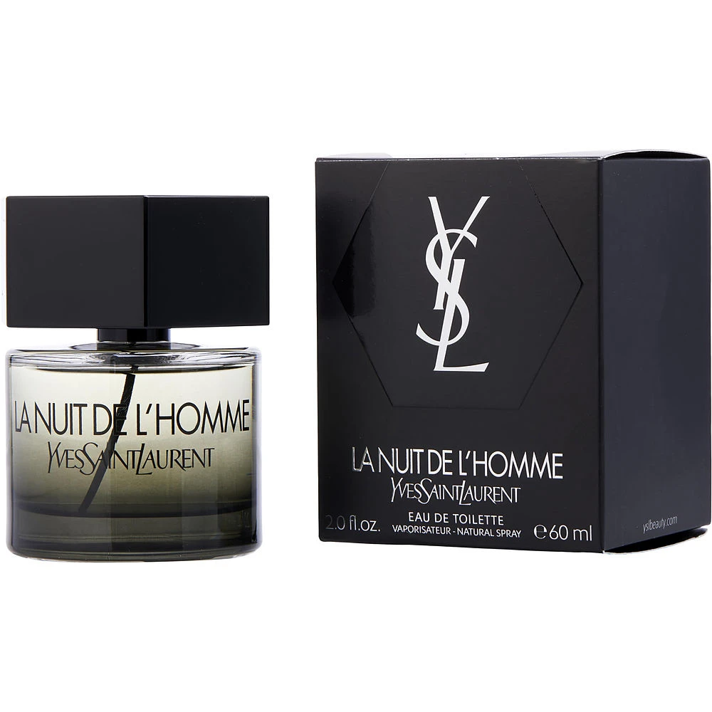 商品Yves Saint Laurent|Yves Saint Laurent 圣罗兰 暗夜男士淡香水 EDT 60ml(新包装),价格¥602,第1张图片