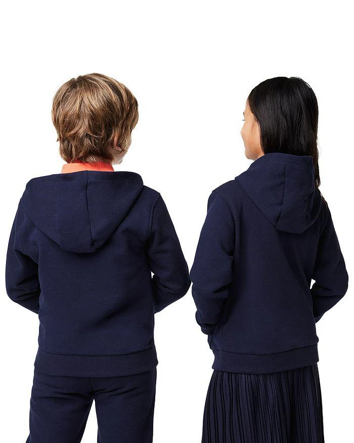 商品Lacoste|Boys' Full Zip Hooded Sweatshirt - Little Kid, Big Kid,价格¥671,第4张图片详细描述